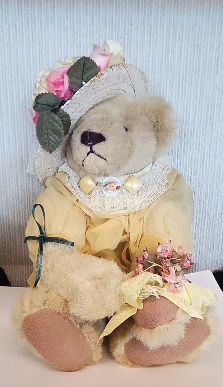 Boyds Bears & Friends The Archive Collection Plush Bear with Hat and Dress